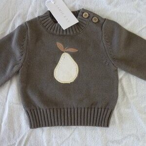 NWT Jamie Kay Pear Sweater Thyme